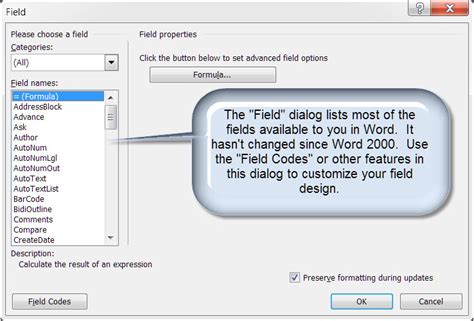 How To Create A Field In Ms Word Printable Templates