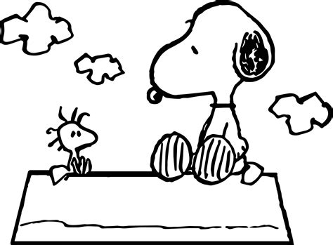 Celebrity Image Peanuts Snoopy Woodstock Coloring Page Wecoloringpage The Best Porn Website