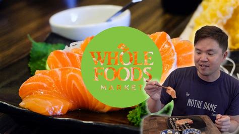 sushi guy s guide whole food s salmon for sushi use youtube
