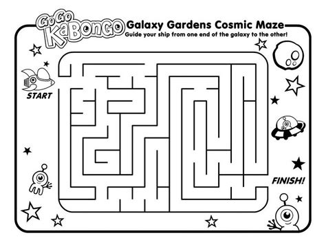 We present to your kids these free printable mazes will help your children develop they are fine motor skills. maze puzzles for kids galaxy | K5 Worksheets | Mazes for ...