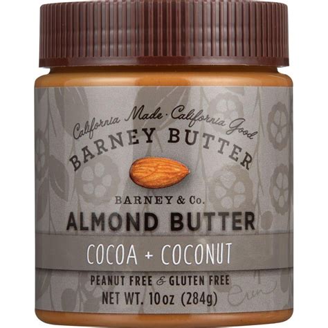 Barney Butter Cocoa Coconut Almond Butter 10 Oz Pack Of 6