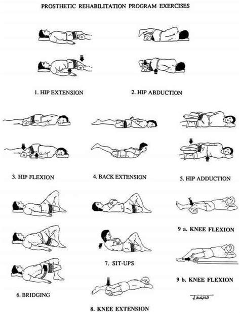 Pin By Stephanie Kollister On Amputee Leg Physical Therapy Exercises