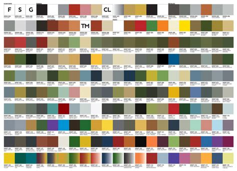 Restoration shop ae, au and ublv systems are compliant and can ship within california. 2020 Color Chart - Missionmodelsus.com