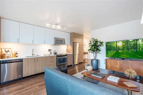 Adding new drinking glasses, swapping out old vases for new ones. Photos of Rooster Apartments in Seattle, WA