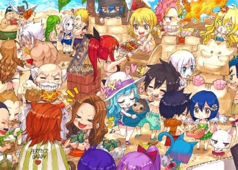 1920x1080px 1080p free download fairy tail summer fun fairy tail guild fan art fairy tail