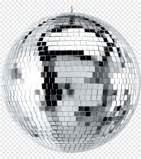Disco Party Flyer Template With Mirror Ball Vector Im