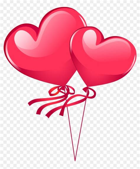 Clipart Png Hearts Love Balloon Pink Heart Balloons Png Free