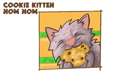 Cookie Kitten Nom Nom Oh A Snow Day Comic Strip Youtube