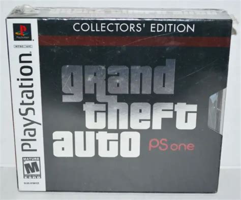 Grand Theft Auto Collectors Edition Sony Playstation 1 Gta Ps1 Psone