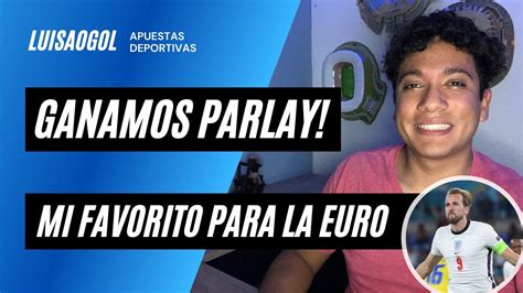 Ganamos parlay Reto escalera Argentina campeón campeón en Eurocopa Apuestas Deportivas