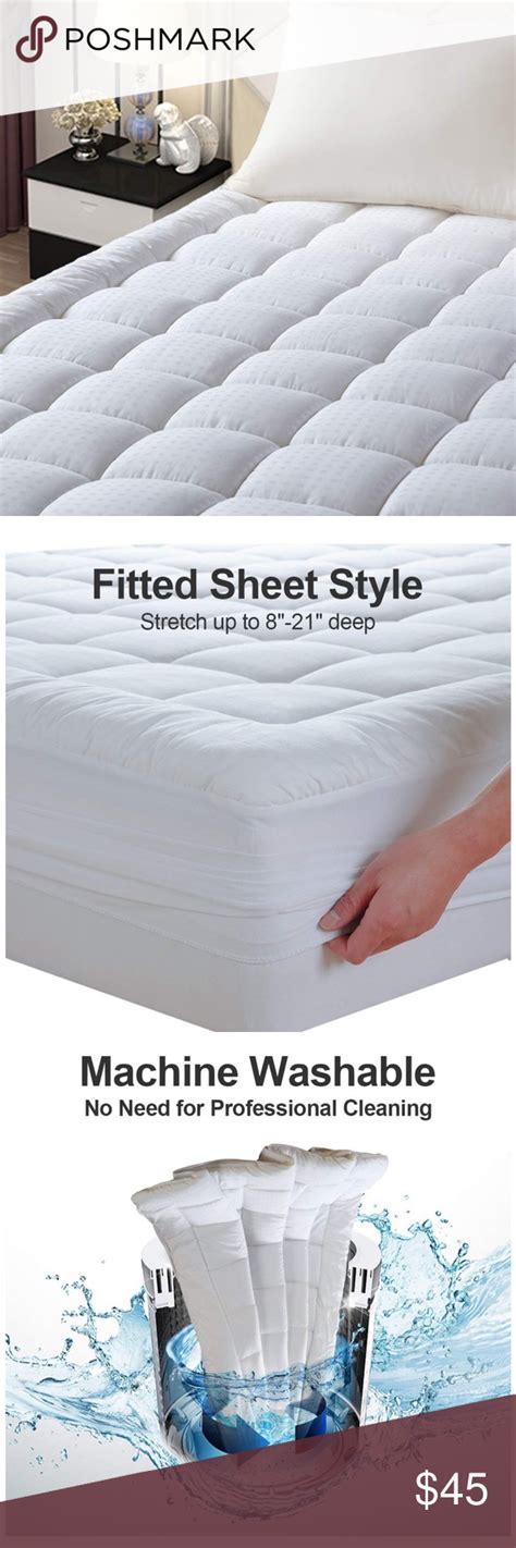The cover uses certified organic cotton fabric, which is very durable, breathable, and is soft to the touch. Pillow top mattress cover quilted | Top mattress, Mattress ...