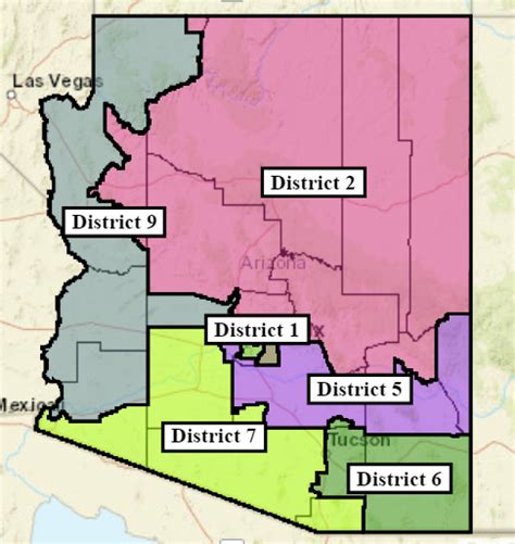 Arizona House District Map