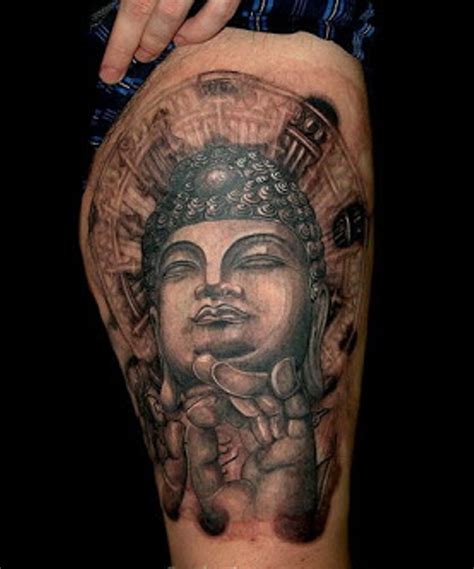 40 Magnificent Buddha Leg Tattoo Pics