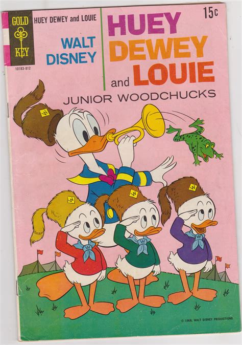 Huey Dewey And Louie Junior Woodchucks 3 1968 Comic Books