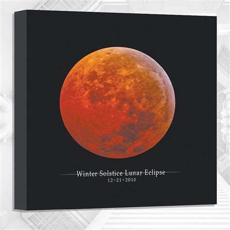 Check Out These Galactic Findings This Lunar Eclipse 24x24 Wall Art