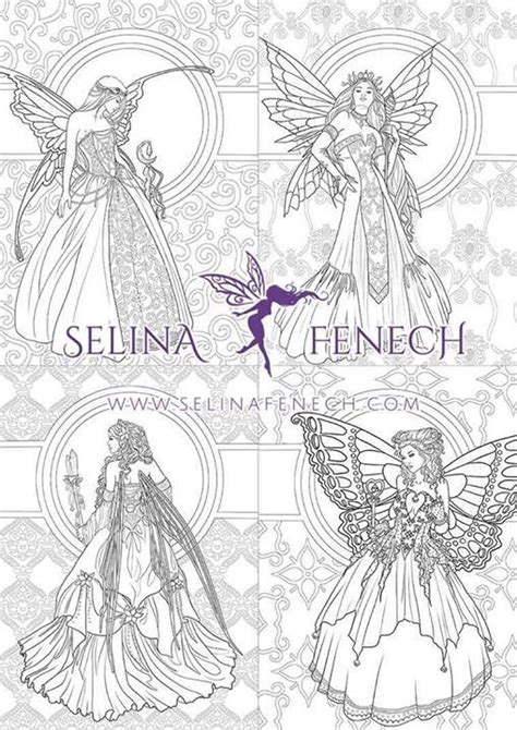 Selina Fenech Fairy Coloring Pages Fairy Coloring Coloring Books