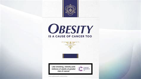 Cancer Research Advert Criticised For Comparing Smoking To Obesity