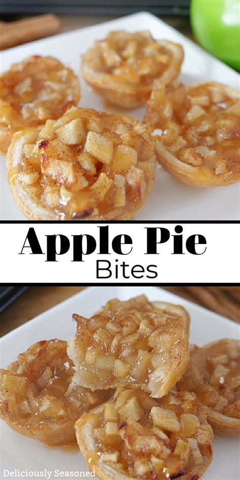 Apple Pie Bites Easy Apple Dessert Recipe Deliciously Seasoned