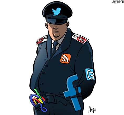 Polish your personal project or design with these police cartoon transparent png images, make it even more personalized and more attractive. Cartoon: Social Media Police | Sampsonia Way Magazine
