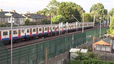 Classic District Line D78 Stock And C2c Trains At Upney Youtube