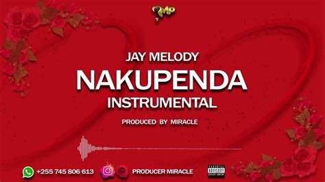 Jay Melody Nakupenda Instrumental Prod By Miracle Youtube