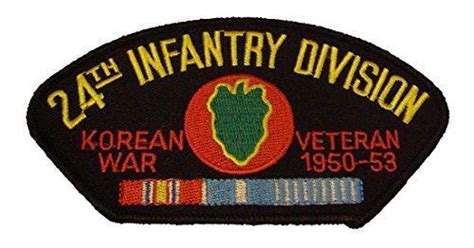 Us Army 24th Id Infantry Division Inf Div Korean War Veteran Patch W