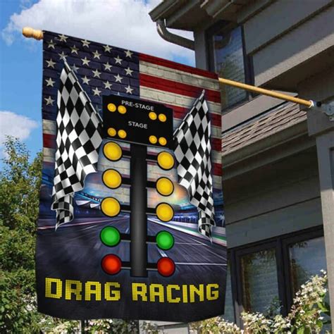 Drag Racing Flag Mln22fv3 Flagwix