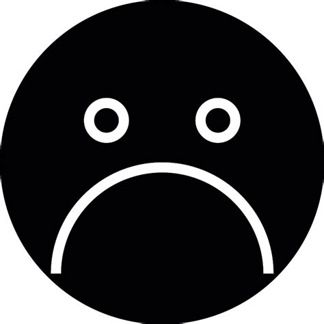 Sad Face Vector Svg Icon Svg Repo