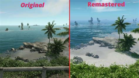 Crysis Original Vs Crysis Remastered Pc Version Graphic Comparison