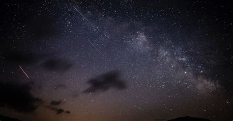 Photo Of Shooting Stars During Nighttime · Free Stock Photo
