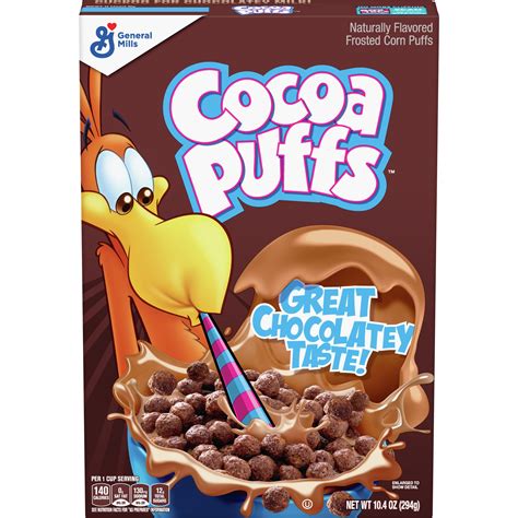 Cocoa Puffs Cereal Box 10 4 Oz General Mills Convenience And Foodservice