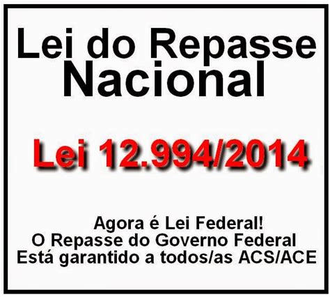 Lei Federal 12 994 2014 Que Garante O Piso Nacional Repasse Do