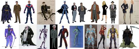 The Batman Anthology Characters By Frankdixon On Deviantart