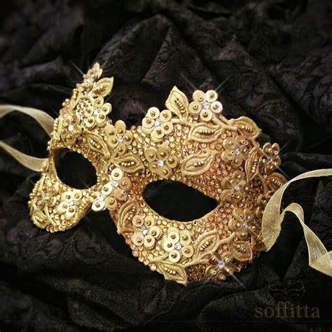 Masquerade Mask Aesthetic Masquerade Mask Gold Mascarade Mask