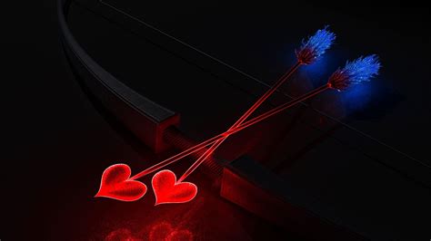 Flechas de San Valentín 3D - 1920x1080 :: Fondos de ...