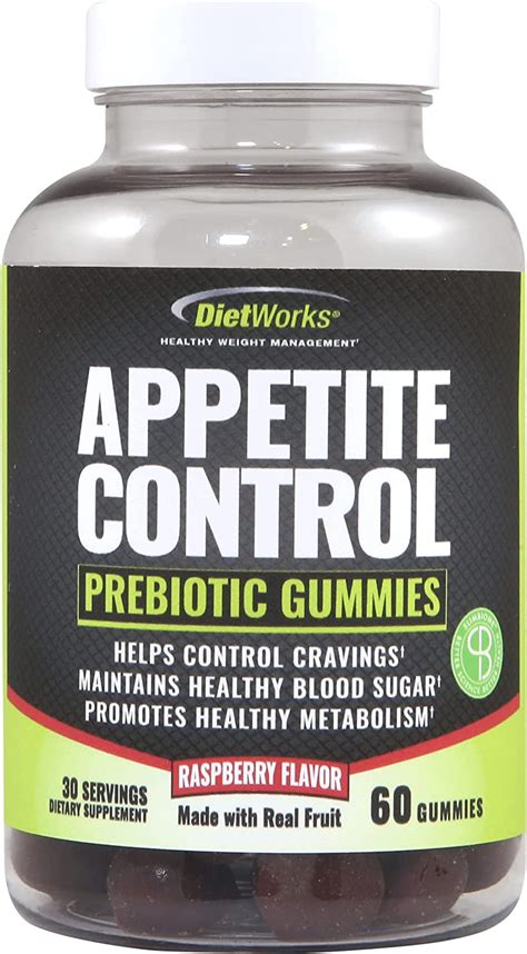 Dietworks Appetite Control Gummies Suppressant For Weight