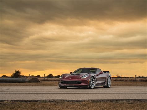 850 Hp Hennessey Corvette Track Testing Sounds Like A Swarm Of Angry