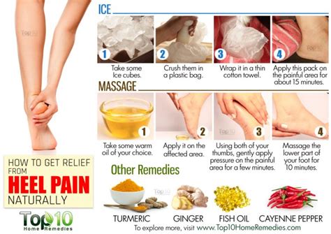 How To Get Relief From Heel Pain Naturally Top 10 Home Remedies