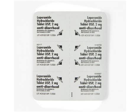 Loperamide Anti Diarrheal Caplets 2mg 12ct