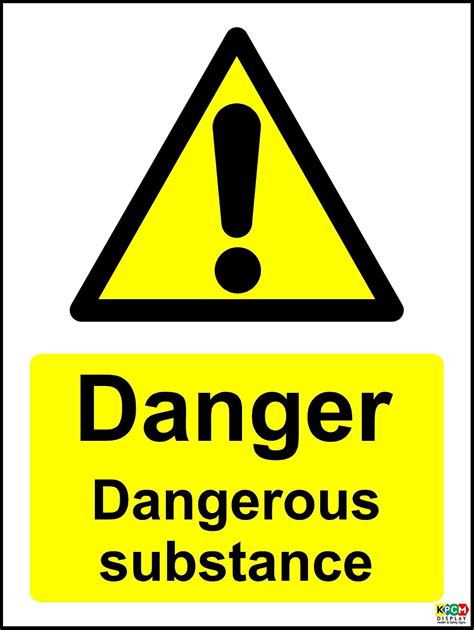 Kpcm Danger Dangerous Substances Made In The Uk