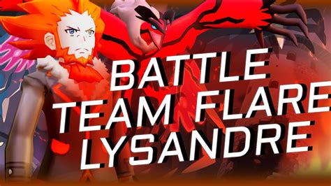 Pokemon X And Y Battle Team Flare Boss Lysandre Remix Youtube