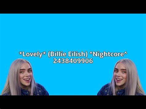 Lovely Billie Eilish Id Roblox Malia Lozano