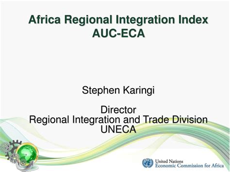 Ppt Africa Regional Integration Index Auc Eca Powerpoint Presentation Id 4012526