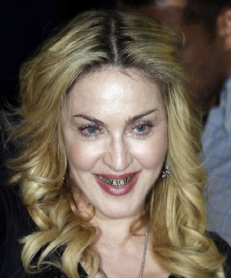 Madonna Is Wearing A Grill And It Looks Horrific Sick Chirpse