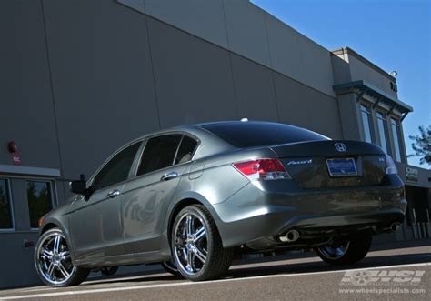 Wheel size honda fit sport: 2010 Honda Accord with 20" Enkei AKP in Chrome (Luxury ...