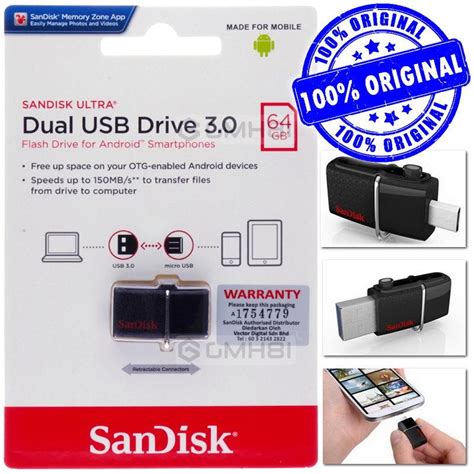 Sandisk Ultra Dual Usb 3 Micro Otg F End 682018 1244 Am
