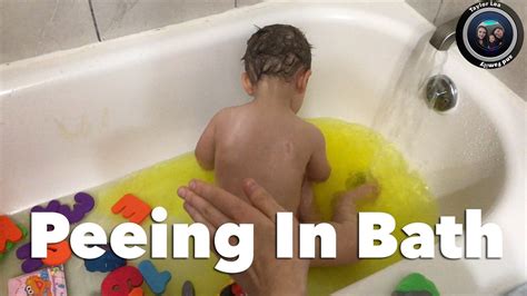Peeing The Bath Dailytaylorlea Youtube