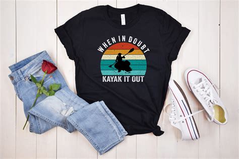 Kayaking Shirt Funny Kayak Shirt T For Kayaker When In Etsy Uk
