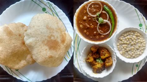 Chole bhature is a combination of chole which is made with kabuli chana and bhature which is made with maida. Chole Bhature with Masala Aloo - Zayka Ka Tadka