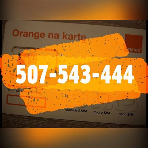 507 543 444 Orange Na Kartę Starter Szczecin Kup Teraz Na Allegro